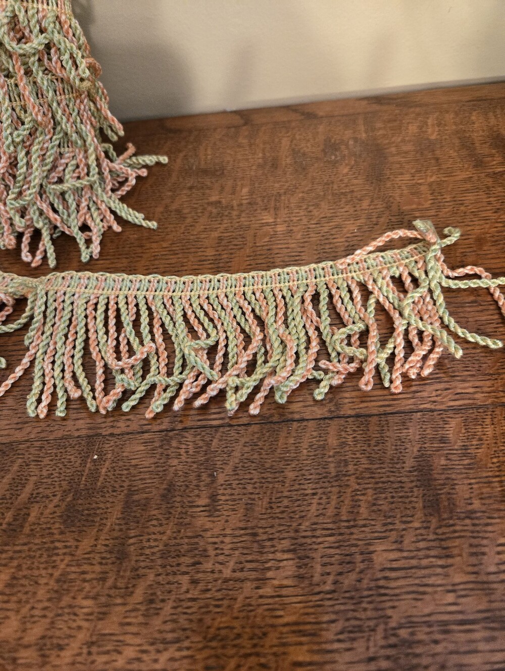 7.25 yards of decorative  fringe trim